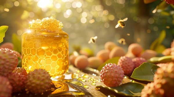 Miel de litchi : apprenez son origine et ses délices